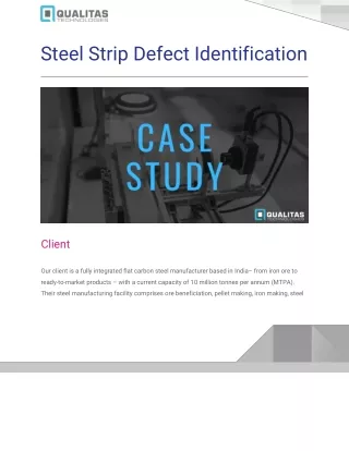Steel Strip Defect Identification