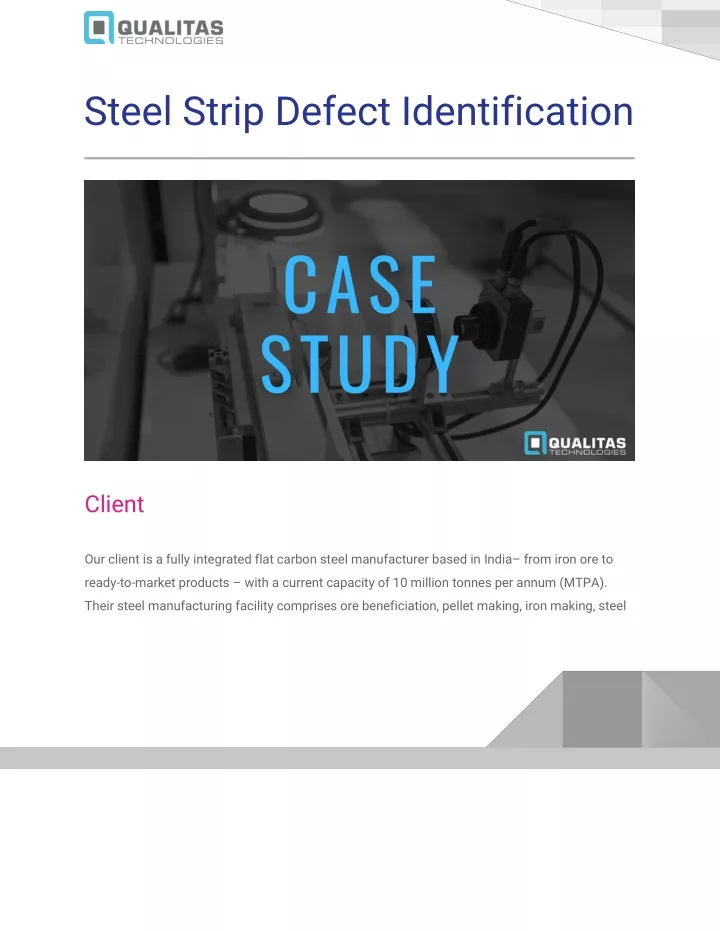 steel strip defect identification