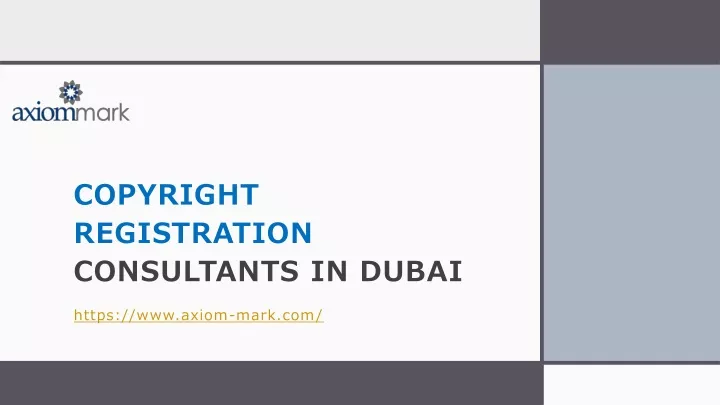 copyright registration consultants in dubai