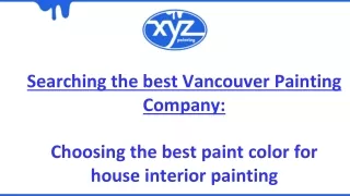 Painting Companies Near Me - XYZ Painting