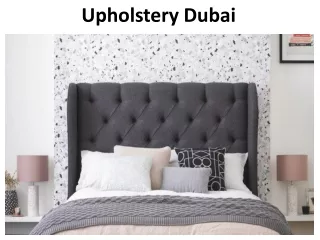 upholstery dubai