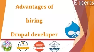 Advantages of hiring Drupal developer