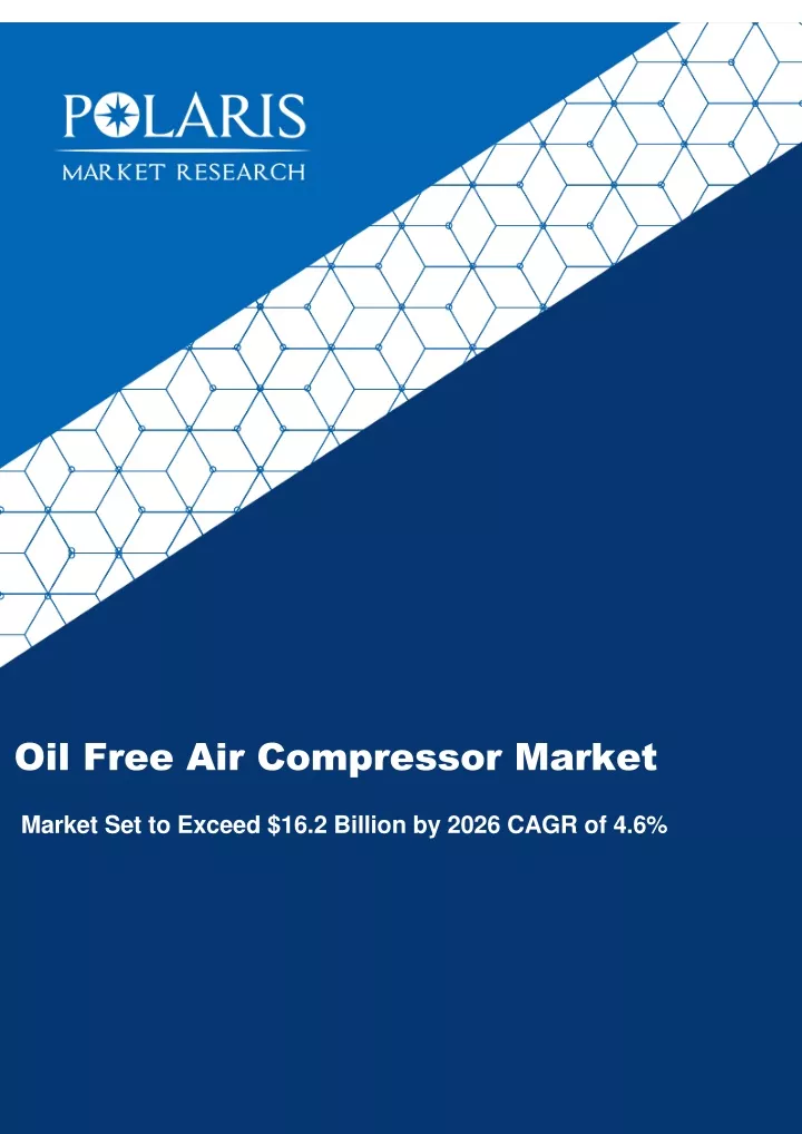 oil free air compressor market