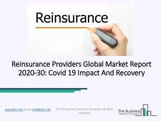 2020 Reinsurance Providers Market Size, Growth, Drivers, Trends And Forecast