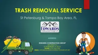 Trash Removal Service in St Petersburg, Tampa,FL