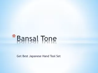 Bansal Tone- Industrial V-Belt