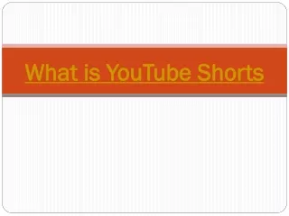 what is youtube shorts