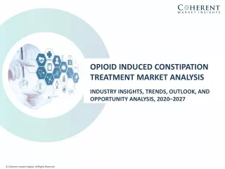 Opioid Induced Constipation Treatment Market Size Share Trends Forecast 2026