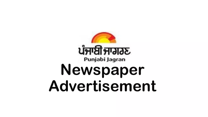 newspaper advertisement