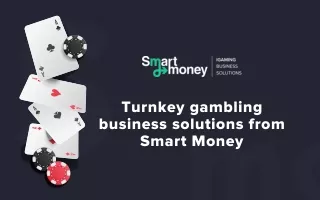 Turnkey Online Casino Software Solutions from Smart Money