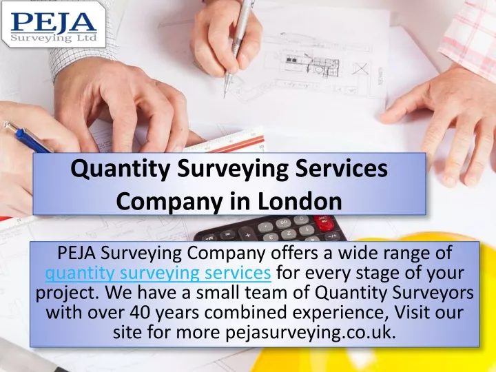 quantity surveying services company in london