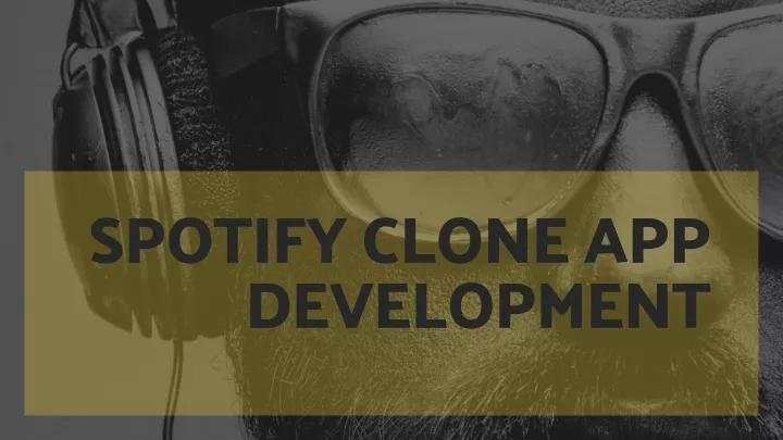 spotify clone app development