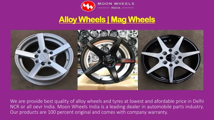 alloy wheels mag wheels