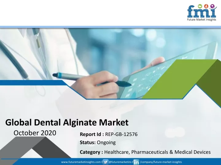 global dental alginate market