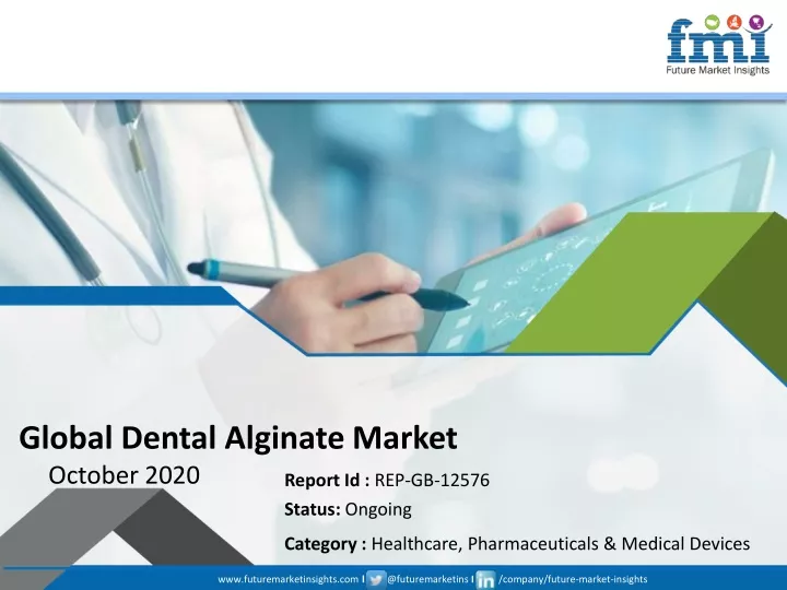 global dental alginate market october 2020