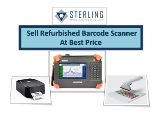 Sell refurbished barcode scanner at best price