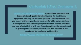Carbondale HVAC Contractor IL