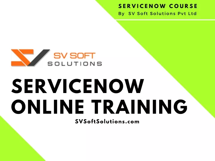 servicenow course
