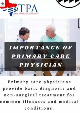 Best Primary Care Physician Dallas TX - Texas Physician Associates