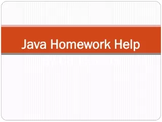 java homework help by cs experts