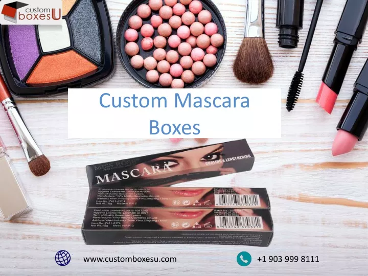 custom mascara boxes