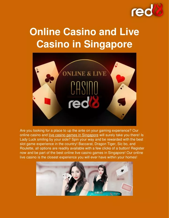 online casino and live casino in singapore