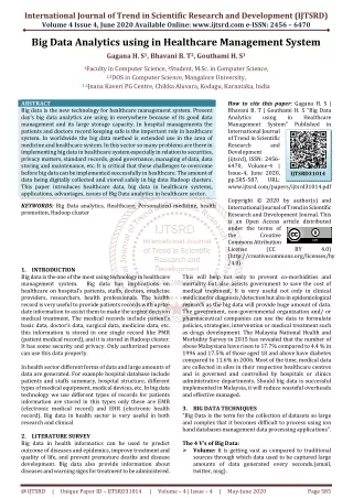 international journal of trend in scientific