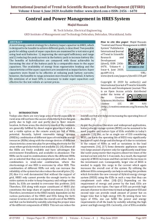 international journal of trend in scientific