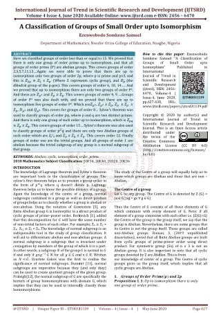 international journal of trend in scientific