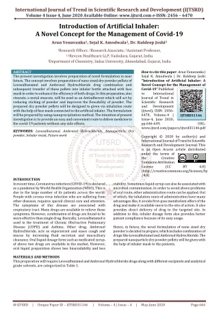 international journal of trend in scientific
