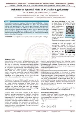 international journal of trend in scientific