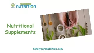 nutritional supplements