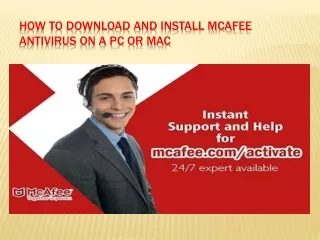 McAfee.com/Activate - Enter your code - Activate McAfee