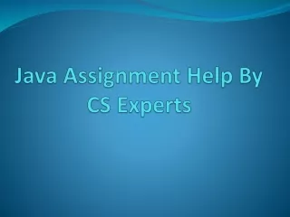 java assignment help by cs experts