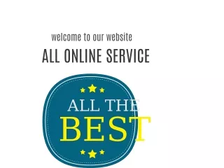 All online service