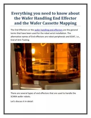 everything you need to know about the wafer