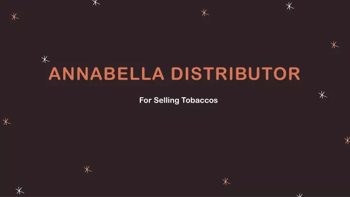 annabella distributor