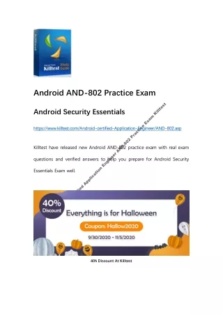 android and 802 practice exam