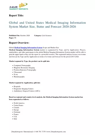 report title