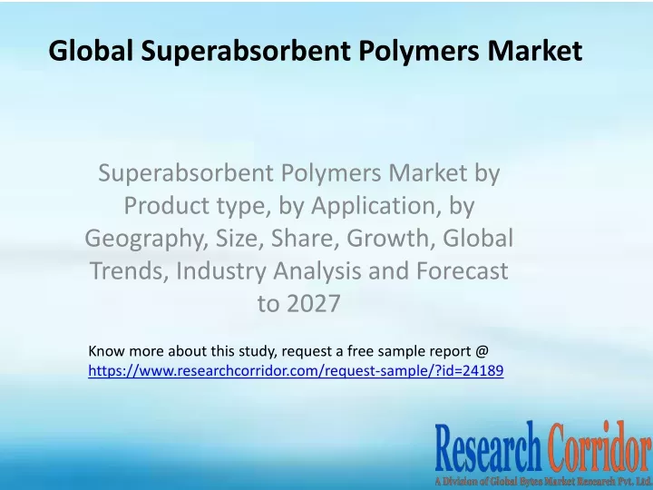 global superabsorbent polymers market
