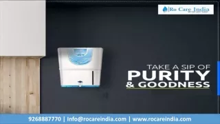 Livpure AMC Water Purifier Plan