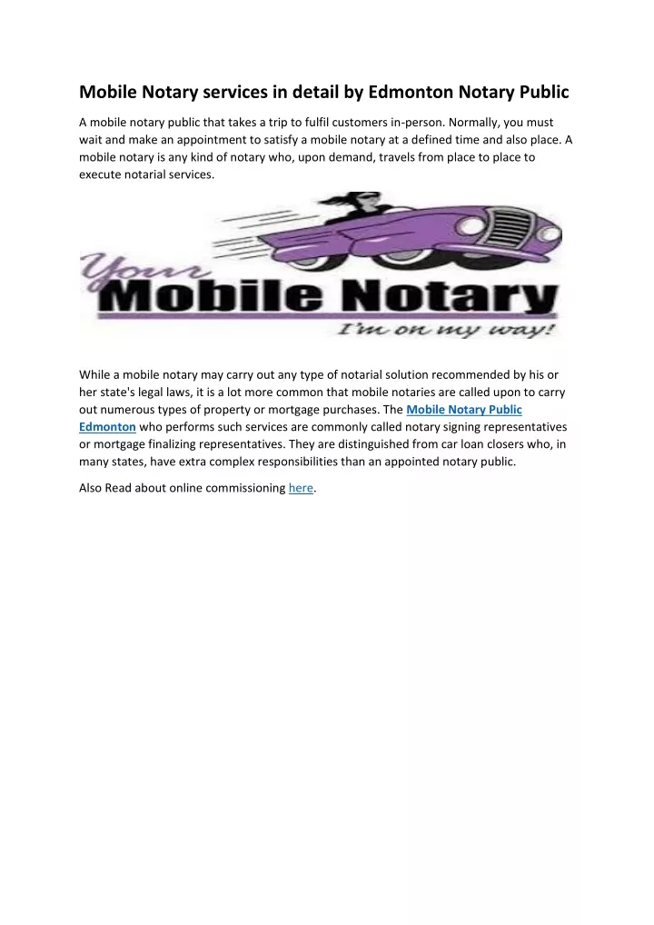 mobile notary services in detail by edmonton