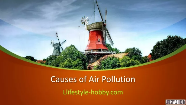 causes of air pollution