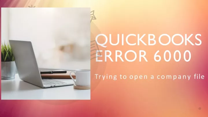 q u i c k b oo k s error 6000