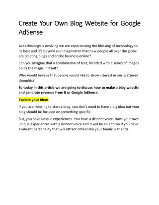 create create your adsense adsense
