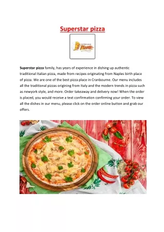 superstar pizza