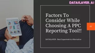 factors to consider while choosing