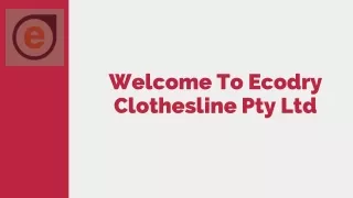 Retractable Clothesline Australia