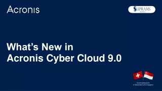 What’s New in Acronis Cyber Cloud 9.0