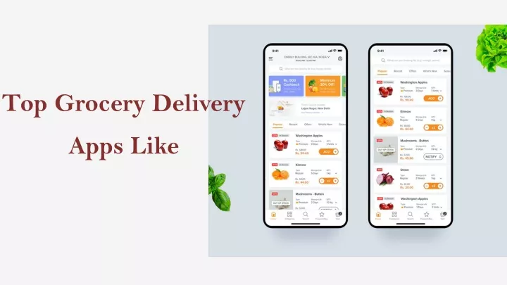 top grocery delivery apps like